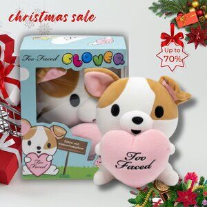 Too Faced Clover Stuffed Plush Puppy Toy LIMITED EDITION